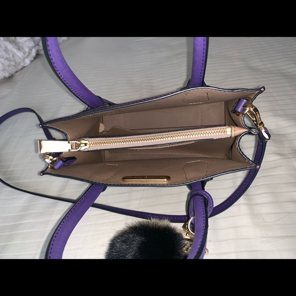 Michael Kors Mercer mini purple bag - Picture 6 of 8